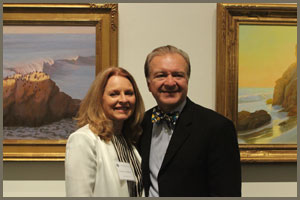 Cathey with Michael Zakian